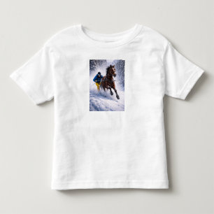 Pour Les Tous Petits Cheval d'hiver   Vêtements T-Shirt   Chaussures