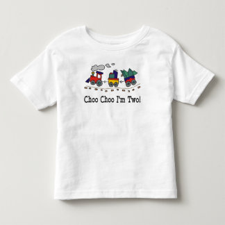 Pour Les Tous Petits Choo Choo je suis T-shirt de deux anniversaires