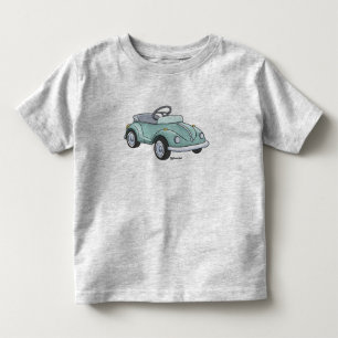 Pour Les Tous Petits Coeur de t-shirt avec une voiture étagée