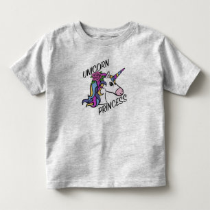 Pour Les Tous Petits Conception de princesse licorne - T-Shirt en jerse