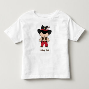 Pour Les Tous Petits Cowboy avec le shérif casquette T-Shirt