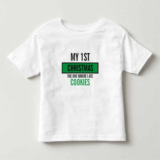 Pour Les Tous Petits Custom Christmas drôle nourriture modèle T-shirt (Devant)