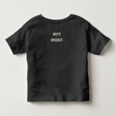 POUR LES TOUS PETITS DÉMOCRATES 4 T-SHIRT DÉMOCRATIQUE (Dos)