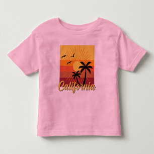 Pour Les Tous Petits Design Californie - T-shirt Jersey fin Toddler