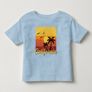 Pour Les Tous Petits Design Californie - T-shirt Jersey fin Toddler