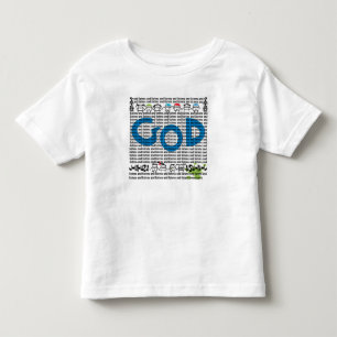 Pour Les Tous Petits Dieu écoute et écoute le T-shirt enfant