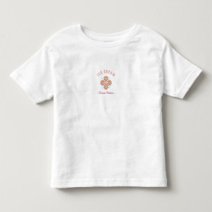 Pour Les Tous Petits Douces Vibrations d'Été – T-Shirt avec Logo de Gla