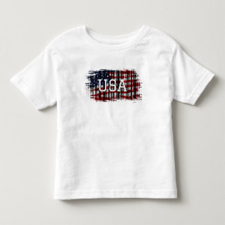 Pour Les Tous Petits Drapeau américain T-Shirt Design