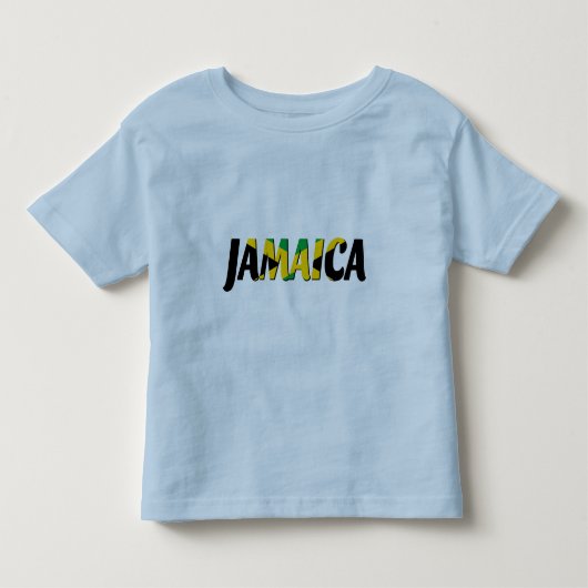 Pour Les Tous Petits Drapeau jamaïcain T-Shirt (Devant)
