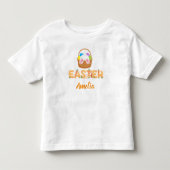 Pour Les Tous Petits Easter Personalized Toddler Fine Jersey T-Shirt (Devant)