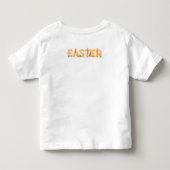 Pour Les Tous Petits Easter Personalized Toddler Fine Jersey T-Shirt (Dos)