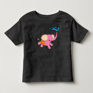 Pour Les Tous Petits Eléphant design Elément bébé mignon T-shirt
