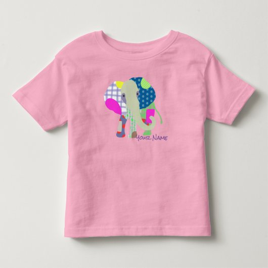 Pour Les Tous Petits elephant T-shirt (Devant)