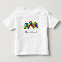 Enfants de T-shirt de lucettes d'amour