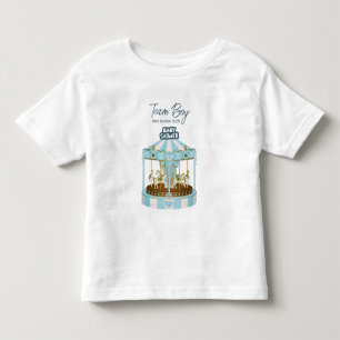 Pour Les Tous Petits Équipe garçon Baby Shower 2025 T-Shirt