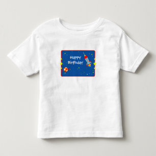Pour Les Tous Petits Espace extra-atmosphérique 1 T-shirt d'anniversair