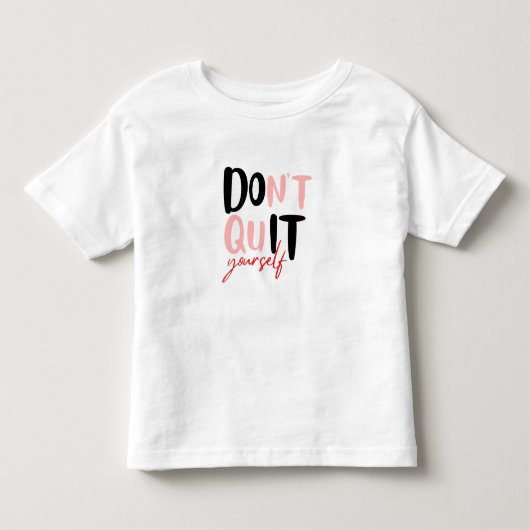 Pour Les Tous Petits Faites-le vous-même T-shirt (Devant)