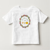 Pour Les Tous Petits Fall Forest Friends 2e anniversaire T-shirt (Devant)