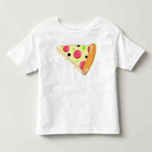 Pour Les Tous Petits Fête des pères en tranche de pizza Toddler T-shirt