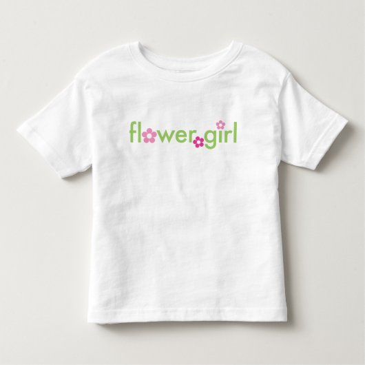 Pour Les Tous Petits Fille de fleurs - T-shirt bébé (Devant)