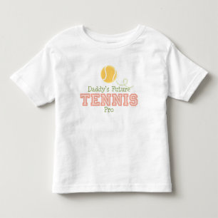 Pour Les Tous Petits Futur T-shirt d'enfant en bas âge du tennis du