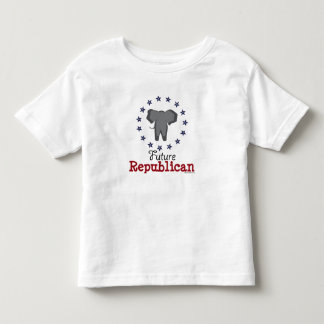 Pour Les Tous Petits Futur T-shirt républicain d'enfant en bas âge