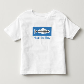 Pour Les Tous Petits Guérissez le T-shirt de base de logo de baie