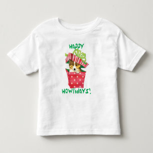 Pour Les Tous Petits Happy Howlidays Sheltie T-Shirt