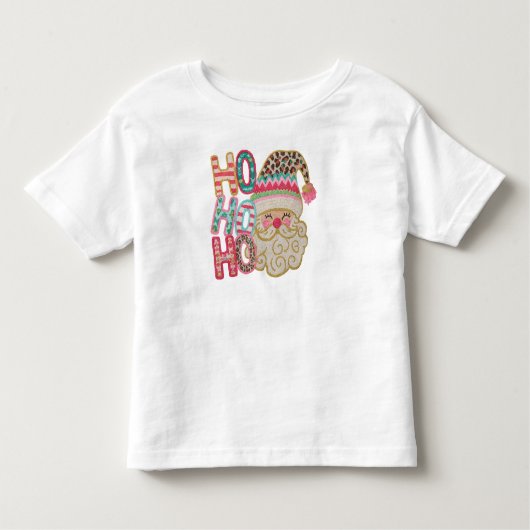 Pour Les Tous Petits HOHOHO MERRY CHRISTMAS T-Shirt (Devant)