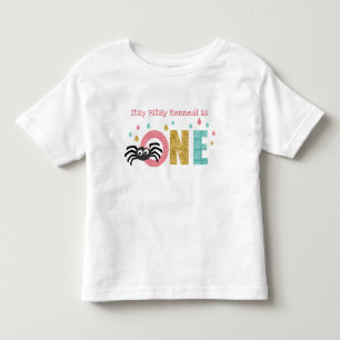 Pour Les Tous Petits Itsy Bitsy Spider First Birthday T-shirt personnal