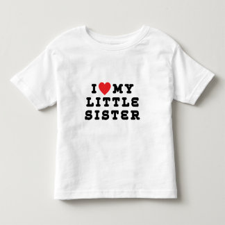 Pour Les Tous Petits J'Aime Ma Petite Soeur T-shirt