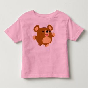 Pour Les Tous Petits Joli Dessin Jouer Ours Enfants T-shirt