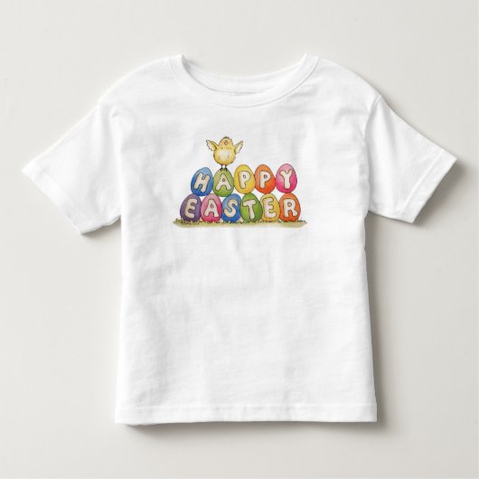Pour Les Tous Petits Joyeuses Pâques - le T-shirt de l'enfant en bas (Devant)