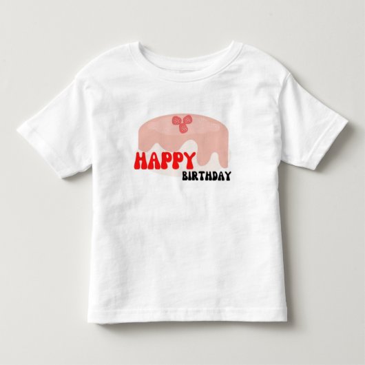 Pour Les Tous Petits Joyeux T-shirt d'anniversaire (Devant)