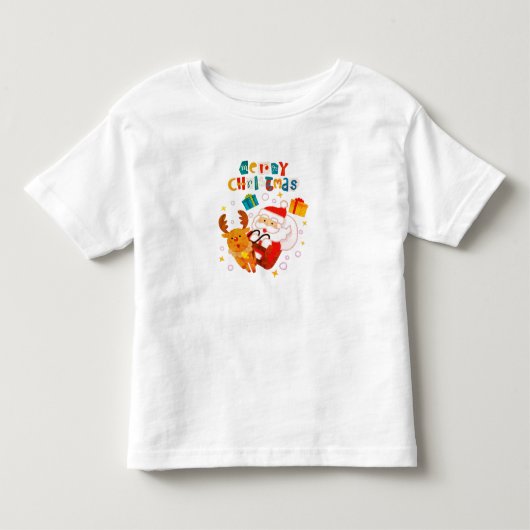 Pour Les Tous Petits Joyeux T-shirt Noël (Devant)