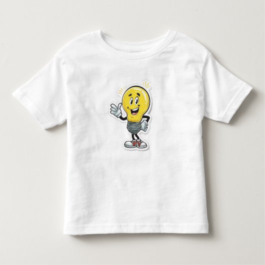 Pour Les Tous Petits Lampe à lampe LED Cartoon T-shirt (Devant)