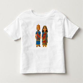 Pour Les Tous Petits Le roi et la reine T-shirt