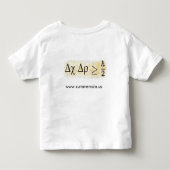 Pour Les Tous Petits Le T-shirt de l'enfant (Dos)
