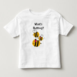 Pour Les Tous Petits Le T-shirt de l'enfant gaffent des abeilles