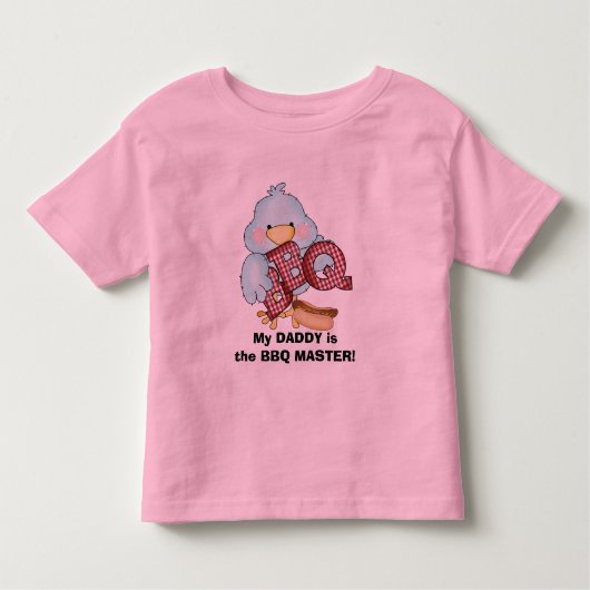 Pour Les Tous Petits Le T-shirt Master du barbecue (Devant)