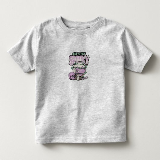 Pour Les Tous Petits Let's Get Spooky T-Shirt (Devant)