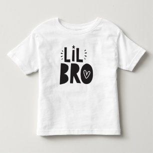 Pour Les Tous Petits LIL BRO T-SHIRT moderne audacieux amusant chunky s