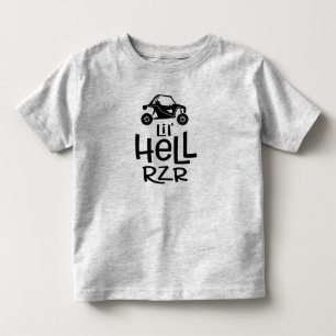 Pour Les Tous Petits Lil' Hell RZR Raiser Badass SxS Toddler T-Shirt