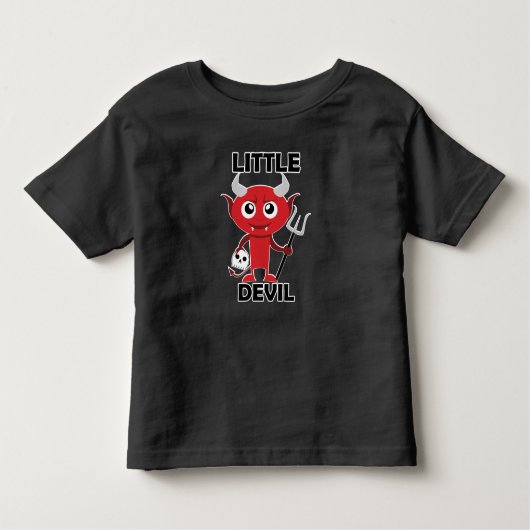 Pour Les Tous Petits Little Devil - T-shirt Jersey fin Toddler (Devant)
