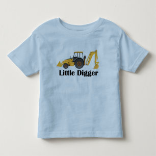 Pour Les Tous Petits Little Digger - Tout-petit T-shirt en jersey fin