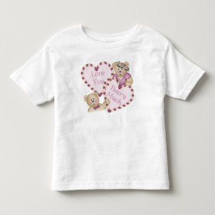 Pour Les Tous Petits Love You Beary Many T-Shirt de Toddler