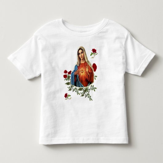 Pour Les Tous Petits Mère Mary T-Shirt (Devant)