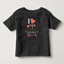 Mignonne J'aime Ma belle maman Baby T-Shirt