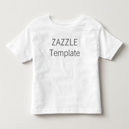 Pour Les Tous Petits Modèle blanc T-shirt Toddler personnalisé (Devant)