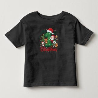 Pour Les Tous Petits Mon 1er Noël T-Shirt Bébé avec Joli Père Noël & Am
